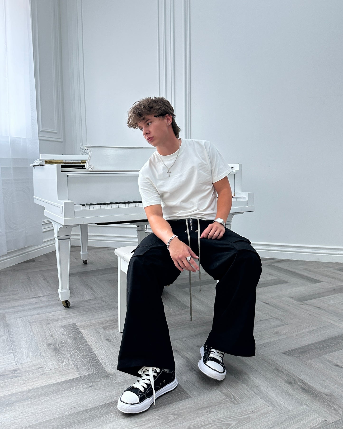 UNFADED WIDE CARGO PANTS