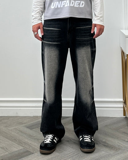 UNFADED DENIM PANTS