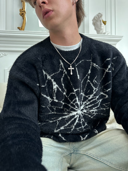 A1 UNFADED SPIDER WEB SWEATER